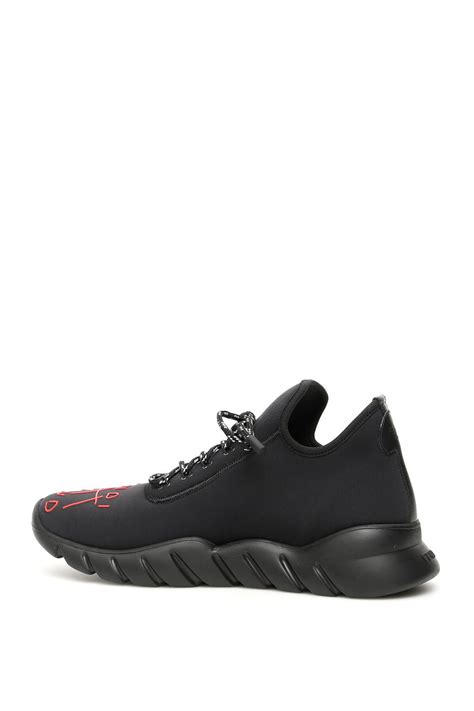 fendi roma amor sneakers